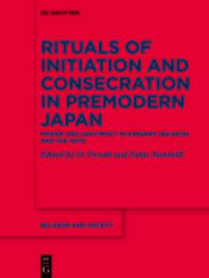cover image of Rituals of Initiation and Consecration in Premodern Japan